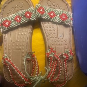 Women’s Crochet Knit Sandals